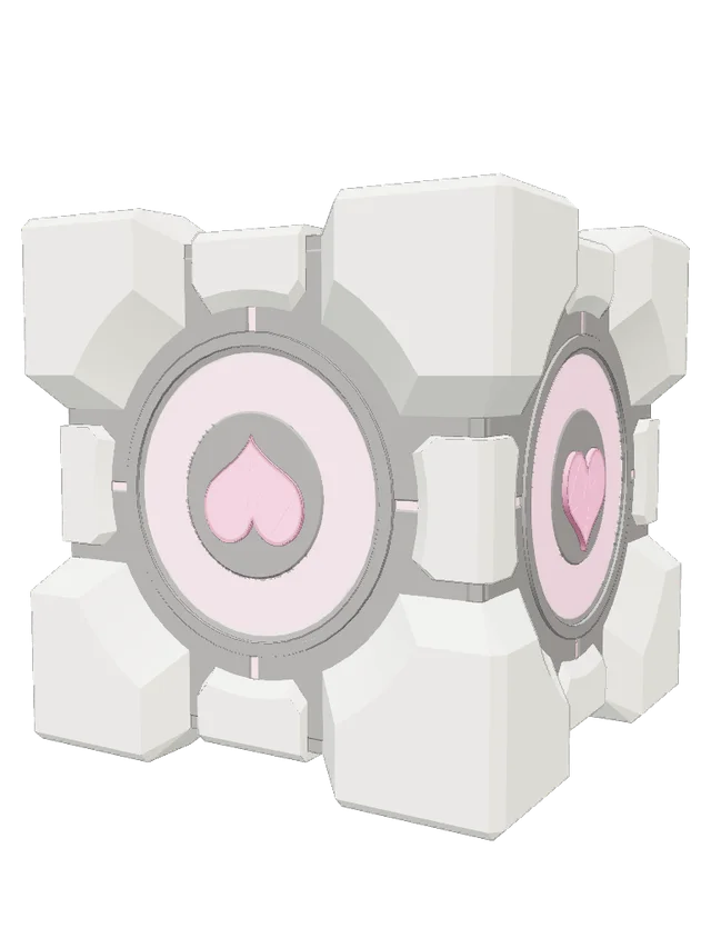Viscous Companion Cube