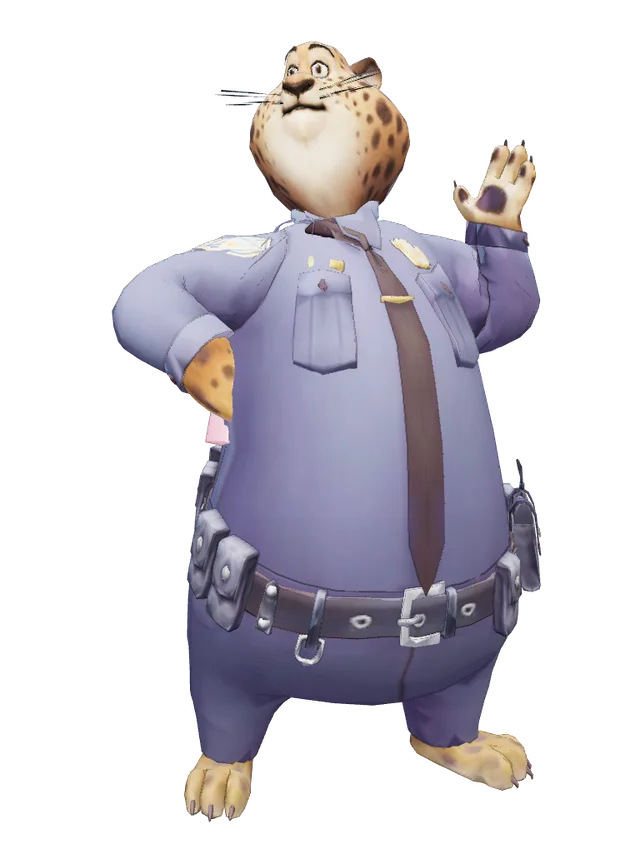 Officer Clawhauser Warden