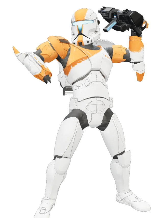 Republic Commando Warden (new gun, reload and mag)