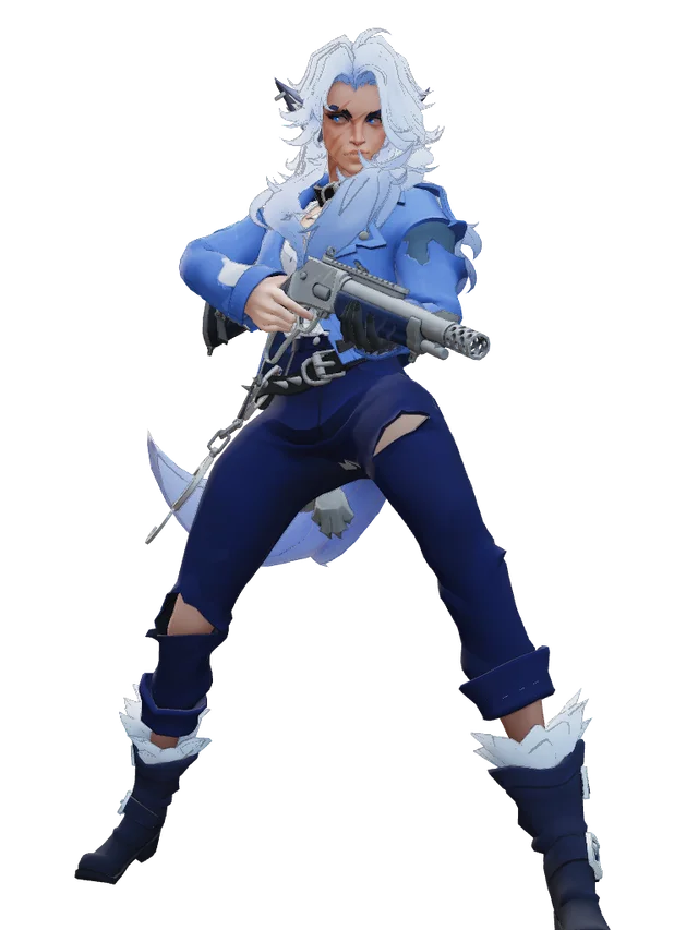 Blue Silver