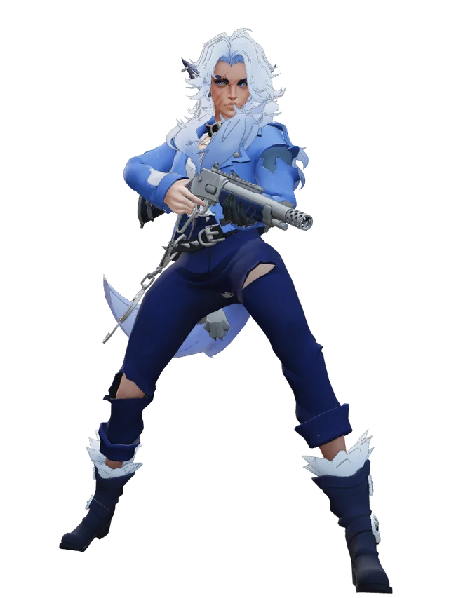 Blue Silver