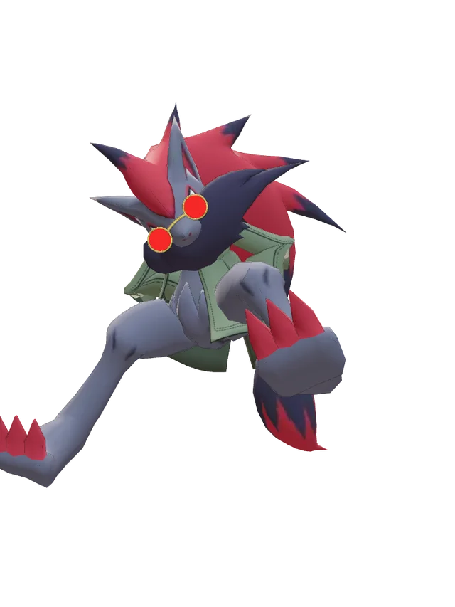 Zoroark & Hisuian Werewolf (Commission)