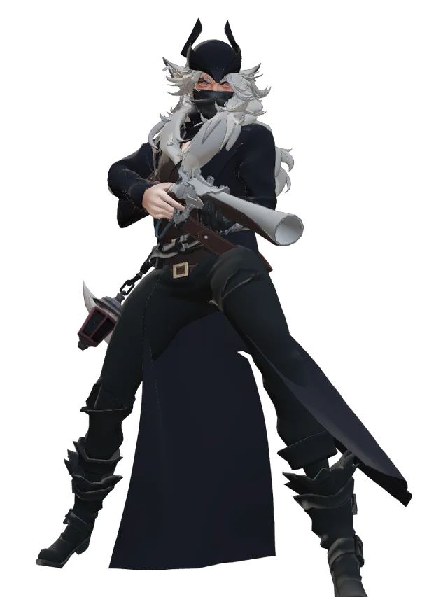 Bloodborne Hunter - Silver