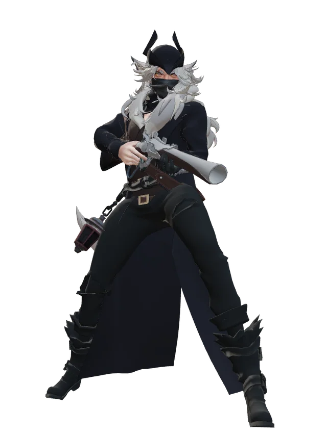 Bloodborne Hunter - Silver