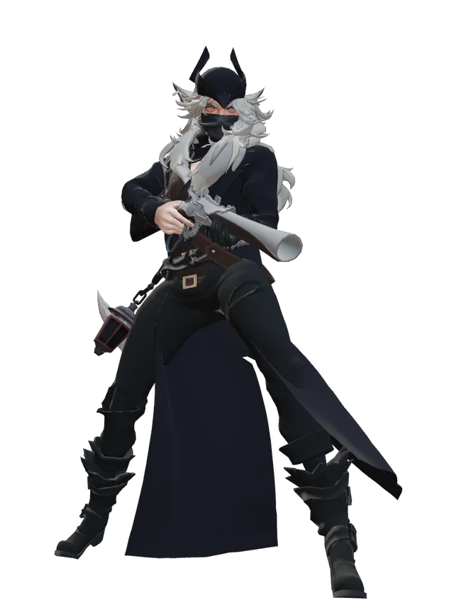 Bloodborne Hunter - Silver