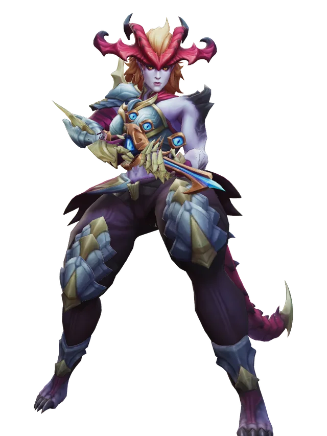 Shyvana over Silver