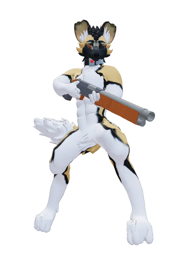 African Wild Dog as Silver (No WW)