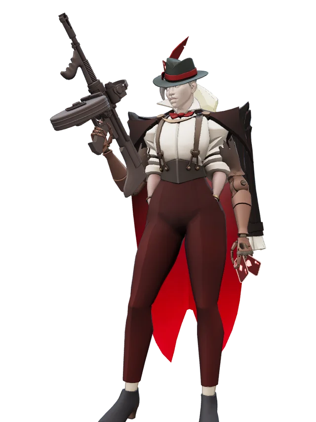 Wraith red recolor with some particles in red