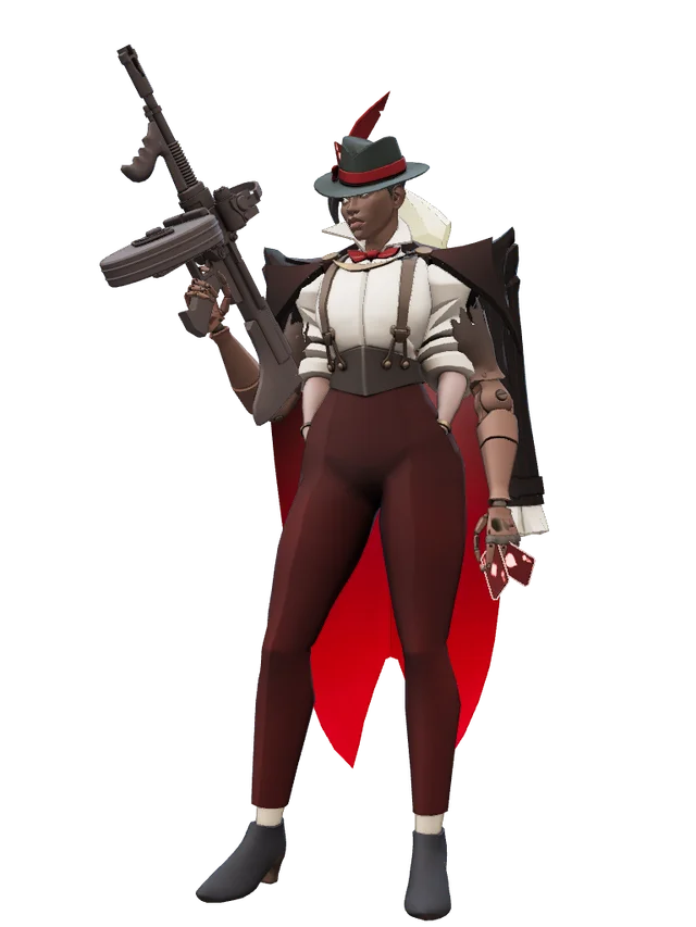 Wraith red recolor with some particles in red