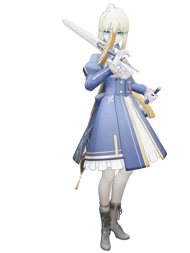 Saber (Fate/Stay Night) Over Yamato