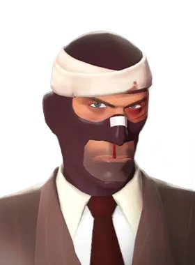 Holliday critical pose from Spy | Holliday Skin