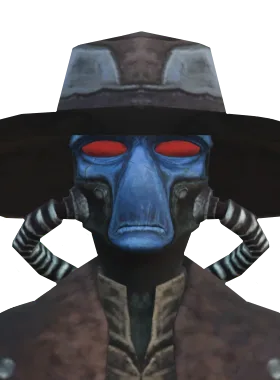 Holliday hero card from Cad Bane Over Holiday (Star Wars)