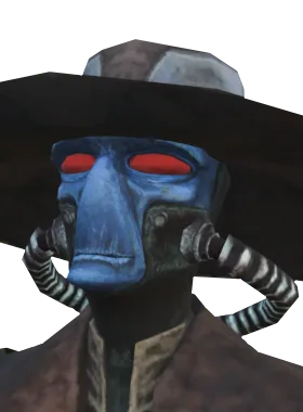 Holliday gloat pose from Cad Bane Over Holiday (Star Wars)
