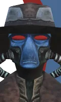 Holliday top bar portrait from Cad Bane Over Holiday (Star Wars)