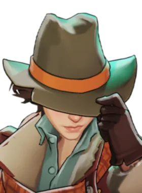 Holliday gloat pose from Holliday White Recolor