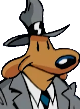 Abrams hero card from Sam & Max - Abrams