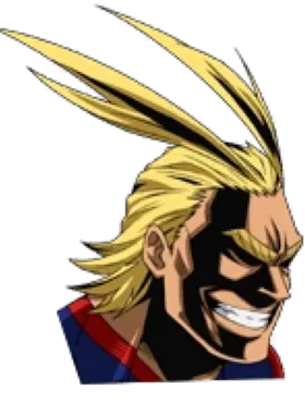 Abrams gloat pose from All Might - Abrams