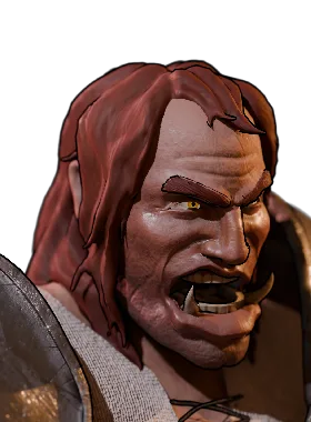 Abrams gloat pose from (OC) Caedric Grimheart over Abrams