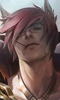 Abrams top bar portrait from Sett as Abrams (League of Legends)