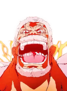 Abrams gloat pose from Garp (One Piece) as Abrams