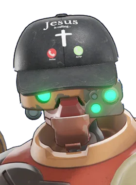 Bebop hero card from Jesus Is Calling Bebop