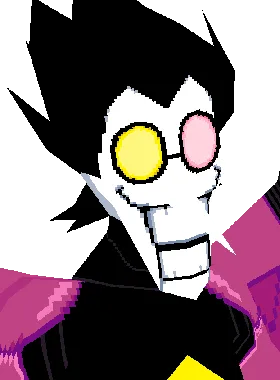 Bebop hero card from SPAMTON NEO (DELTARUNE CHAPTER 2) - Bebop