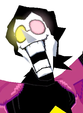 Bebop gloat pose from SPAMTON NEO (DELTARUNE CHAPTER 2) - Bebop