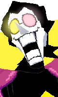 Bebop top bar portrait from SPAMTON NEO (DELTARUNE CHAPTER 2) - Bebop