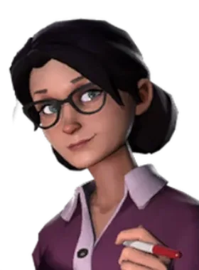 Paige hero card from Miss Pauling as Paige