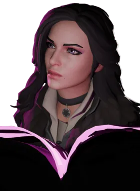 Paige gloat pose from Yennefer of vengerberg from the witcher as Paige