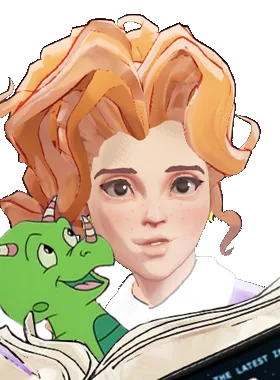 Paige hero card from Miss Frizzle Paige