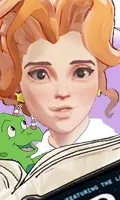 Paige top bar portrait from Miss Frizzle Paige