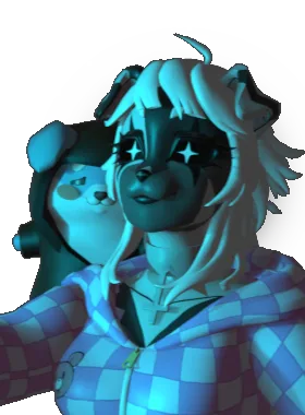Paige gloat pose from Puppi Wuppi Paige