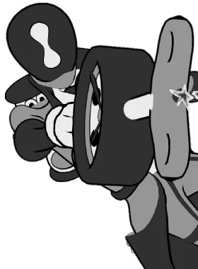 Paradox gloat pose from Toon Paradox