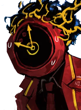 Paradox critical pose from Paradox Dante (Limbus Company)