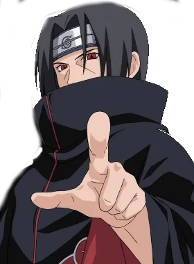 The Doorman gloat pose from Itachi (the doorman)