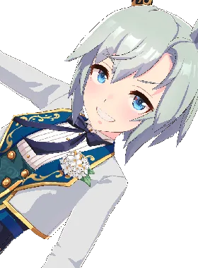The Doorman gloat pose from Seiun Sky as Doorman