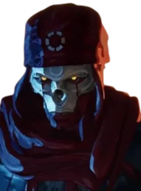Drifter gloat pose from Revenant Apex Legends Drifter