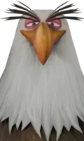 Dynamo gloat pose from Mighty Eagle Dynamo