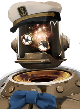 Dynamo critical pose from Captain Dynamo: Maelstrom Mariner