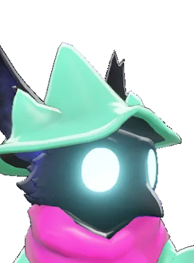 Rem hero card from Deltarune Ralsei - Rem