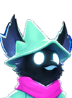 Rem gloat pose from Deltarune Ralsei - Rem