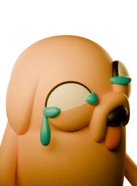 Rem critical pose from Jake The Dog as Rem