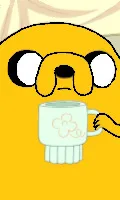 Rem top bar portrait from Jake The Dog as Rem