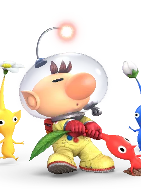 Rem gloat pose from Captain Olimar & Pikmin - Rem & Lil Helpers