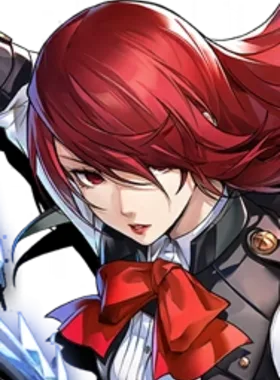 Apollo critical pose from Mitsuru Kirijo Apollo (Persona 3)