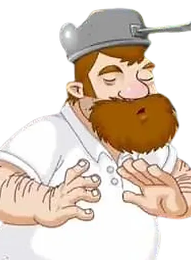 McGinnis critical pose from Crazy Dave (PvZ) UI for McGinnis