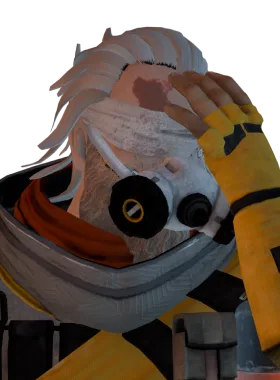 Victor critical pose from Caustic