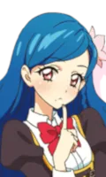 Lady Geist top bar portrait from Kazesawa Sora Aikatsu