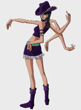 Lady Geist hero card from Nico Robin as Geist
